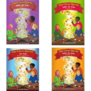 The Clear Quran® Tafsir for Kids – Complete 4-Volume Set