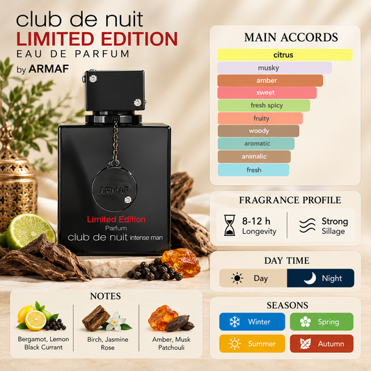 ARMAF Club de Nuit Intense Man Limited Edition Eau de Parfum 105ml