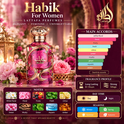 Lattafa Habik Fragrance for Women 100ml