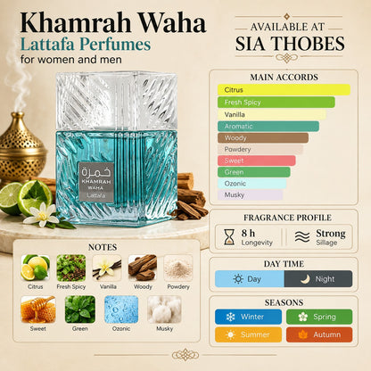 Lattafa Khamrah Waha Eau de Parfum 100ml